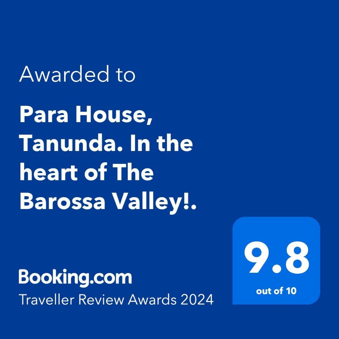 Para House, Tanunda. In The Heart Of The Barossa Valley!. Villa Eksteriør bilde